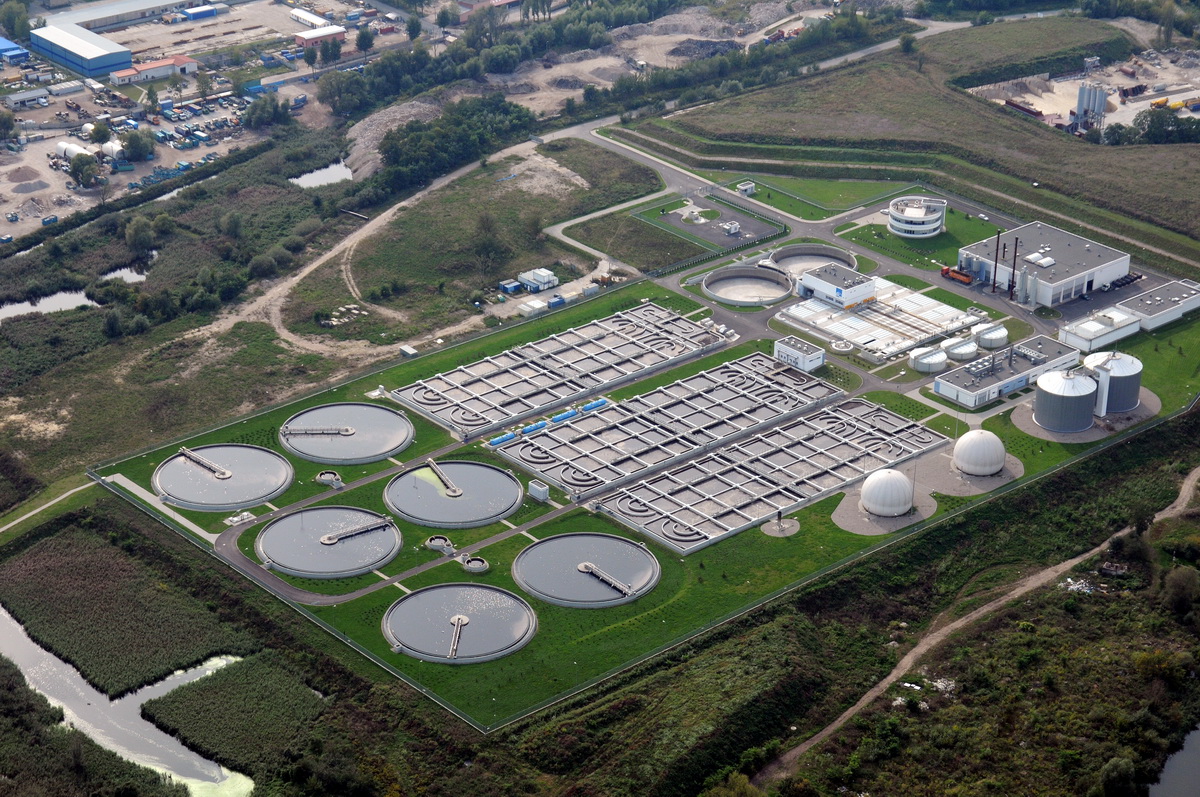 Pomorzany Wastewater Treatment Plant